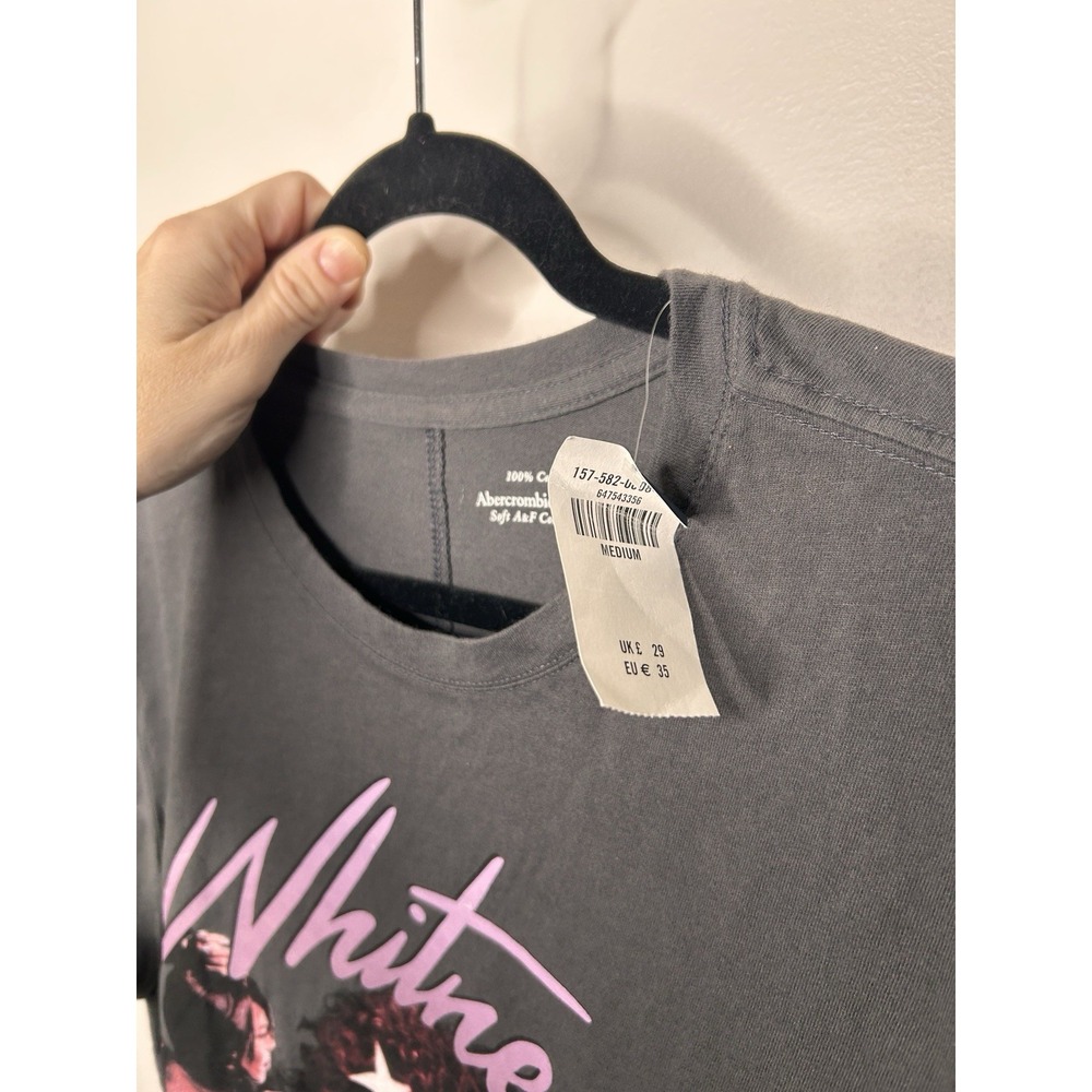 Abercrombie & Fitch Soft A&F Collection Whitney Houston Sleeveless Tee Medium - Picture 5 of 12